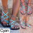Women Sandals Handmade Beach Flat Sandals